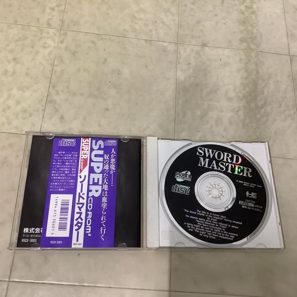 1円〜 PCエンジン SUPER CD-ROM2 ウィザードリィ I・II、ソードマスターの画像5