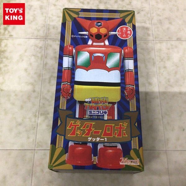 1円〜 マーミット ミニブリキ キャラクターコレクション ゲッターロボ ゲッター1の画像1