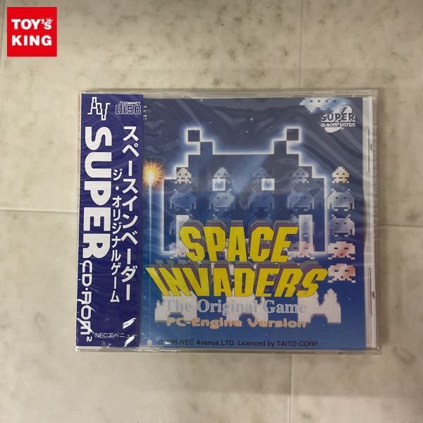 1円〜 未開封 PCエンジン SUPER CD-ROM2 スペースインベーダーの画像1
