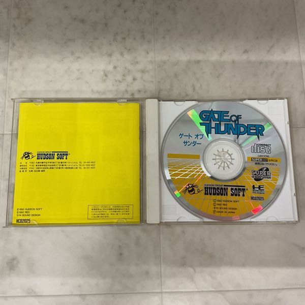 1円〜 PCエンジン SUPER CD-ROM2 ゲート オブ サンダーの画像2