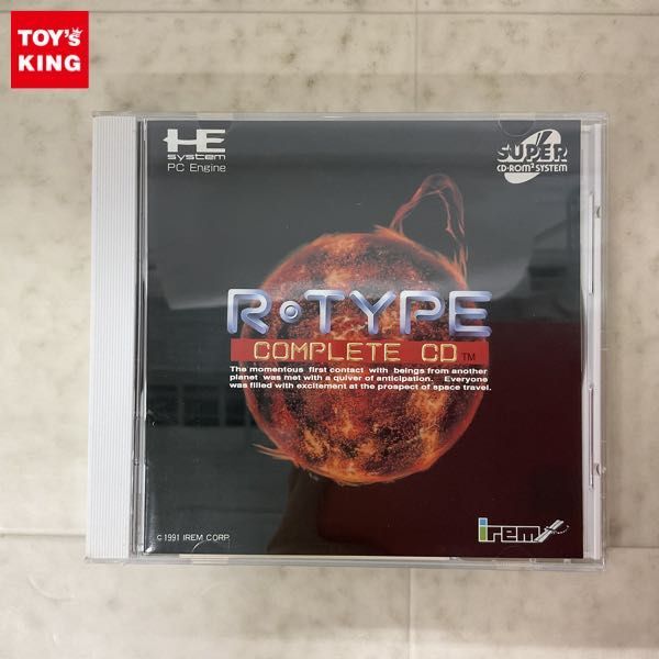 1円〜 PCエンジン SUPER CD-ROM2 R-TYPE COMPLETE CDの画像1