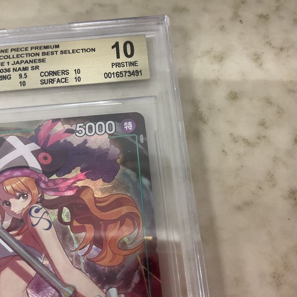1円〜 ONE PIECE カードゲーム OP02-036 SR ナミ パラレル BGS10の画像4