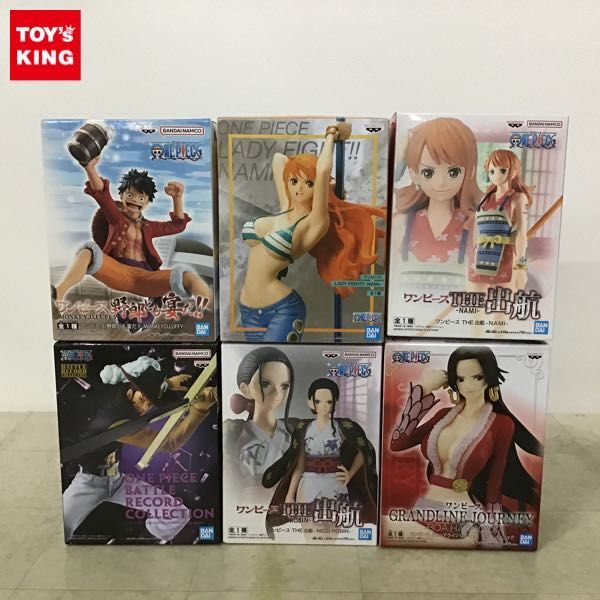 1円〜 未開封 BANDAI SPIRITS ONE PIECE THE 出航 ニコ・ロビン LADY FIGHT!! ナミ 他の画像1