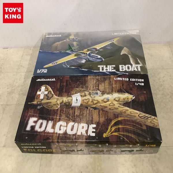 1円〜 eduard LIMITED EDITION 1/48 等 FOLGORE THE BOAT_画像1