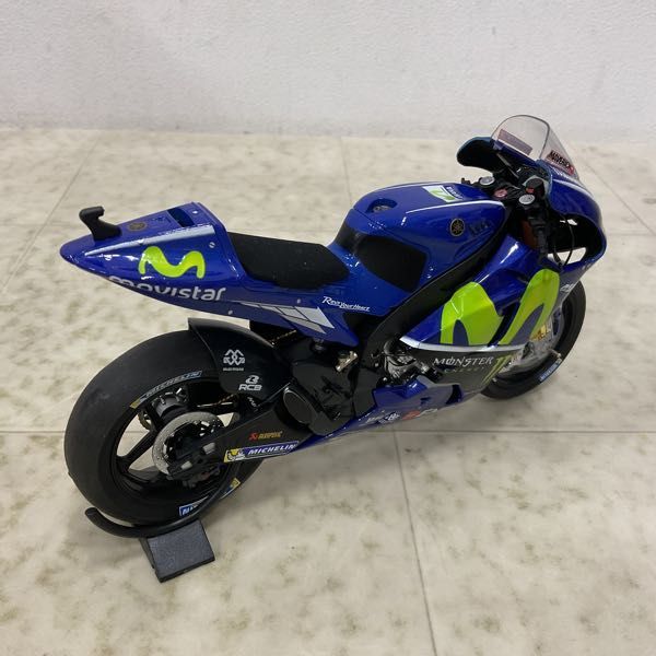 1円〜 ミニチャンプス 1/12 ヤマハ YZR-M1 Movistar Yamaha MotoGP Maverick vimales MotoGP 2017の画像4