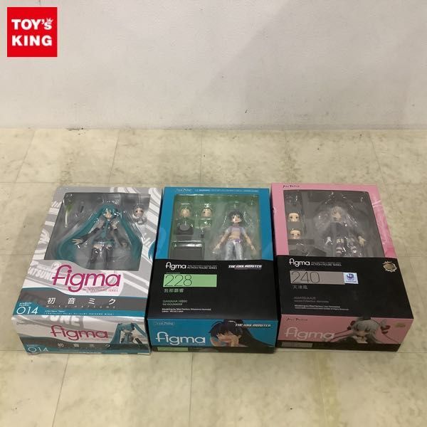 1円〜 未開封含 figma アイドルマスター 228 我那覇響 艦隊これくしょん -艦これ- 240 天津風 他の画像1