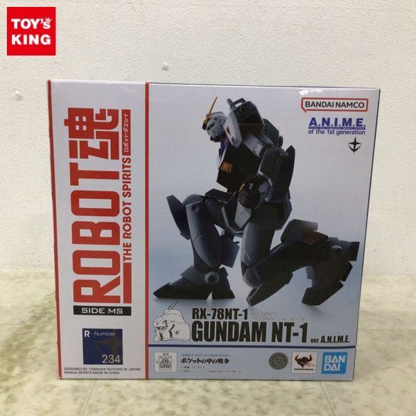 1円〜 ROBOT魂 機動戦士ガンダム0080 ポケットの中の戦争 ガンダムNT-1 ver. A.N.I.M.E.の画像1