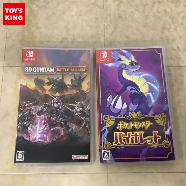 1円〜 Nintendo Switch SDガンダム バトルアライアンス ポケットモンスター バイオレットの画像1