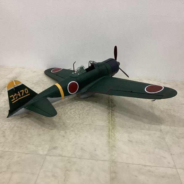 1円〜 ジャンク 箱無 BBI エリートフォース 1/18 WWII 零式艦上戦闘機 コウ-170の画像3