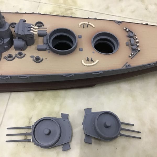 1円〜 ピットロード 1/700 日本海軍 戦艦 大和 1945 最終時の画像4