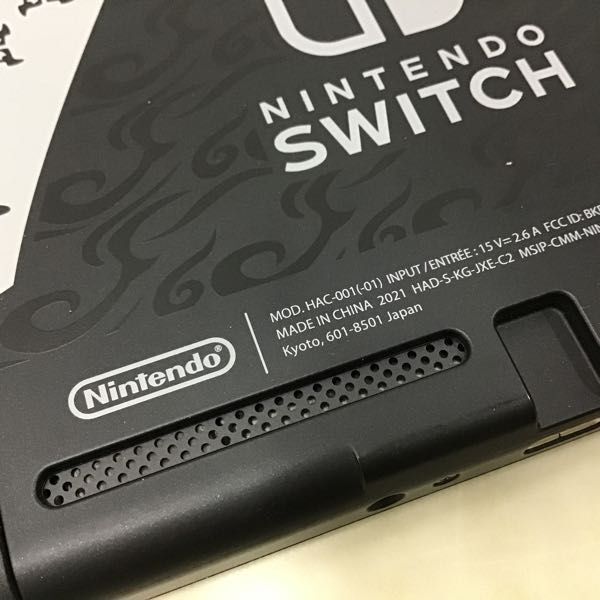 1円〜 欠品/動作確認/初期化済 Nintendo Switch 本体 HAC-001（-01） モンスターハンターライズ スペシャルエディションの画像5