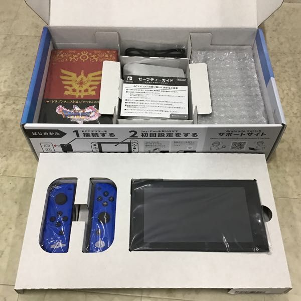 1円〜 動作確認/初期化済 Nintendo Switch 本体 HAC-001（-01） ドラゴンクエストXI S ロトエディション_画像2