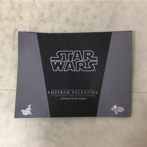 1円〜 ホットトイズ ムービー・マスターピース 1/6 STAR WARS エピソード6 ジェダイの帰還 パルパティーン皇帝 ボーナスアクセサリー付の画像7