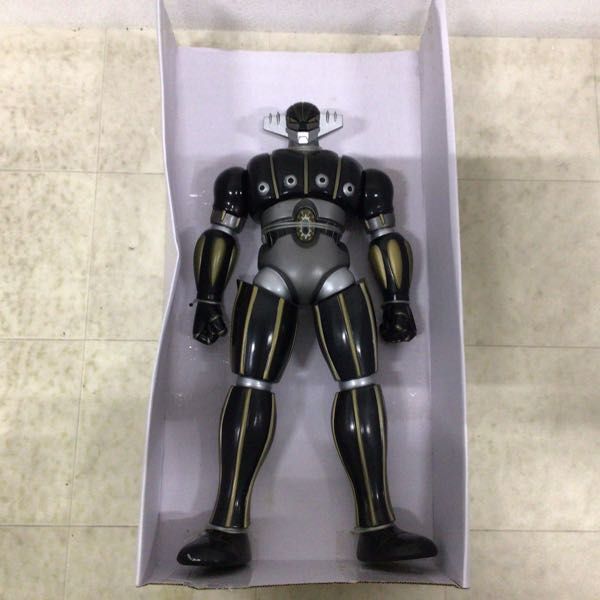 1円〜 マーミット スーパーロボット烈伝 ソフビ SR-05 鋼鉄ジーグ ブラックの画像2