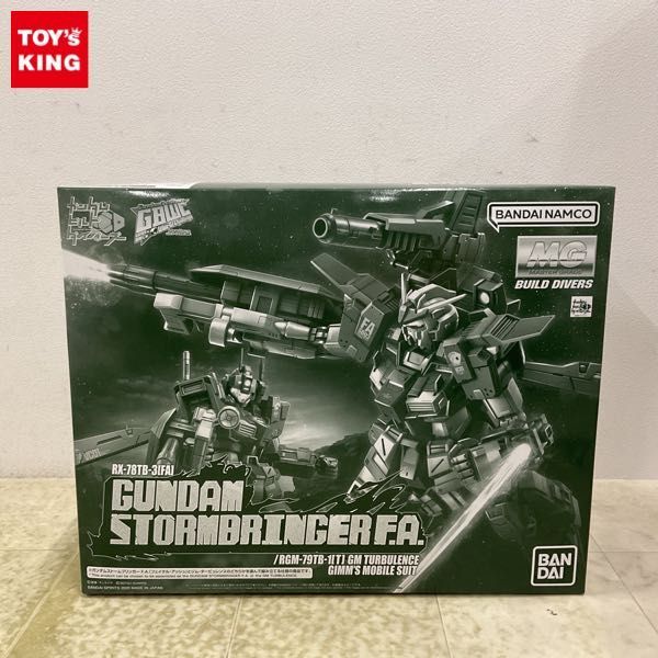 1円〜 MG 1/100 ガンダムビルドダイバーズ GIMM＆BALL’s World Challenge ガンダムストリームブリンガーF.A/ジム・タービュレンスの画像1