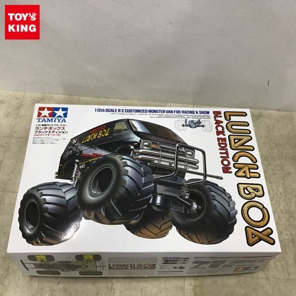 1円〜 タミヤ 電動RC オフロードカー 1/12 ランチボックス ブラックエディション（540タイプ モーター付）の画像1