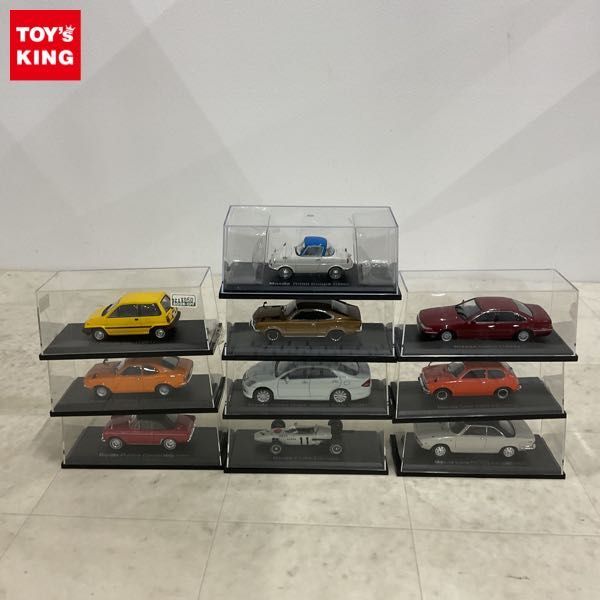 1円〜 アシェット 国産名車コレクション等 1/43 日産 セフィーロ 1988 マツダ サバンナ クーペ GT 1972 他の画像1