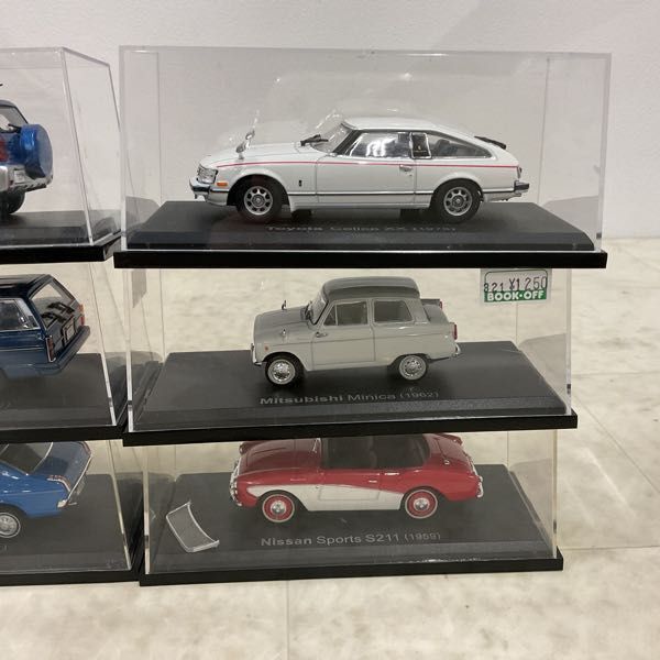 1 иен ~asheto местного производства известная машина коллекция и т.п. 1/43 Toyota Celica XX 1978 Mitsubishi Minica 1962 др. 