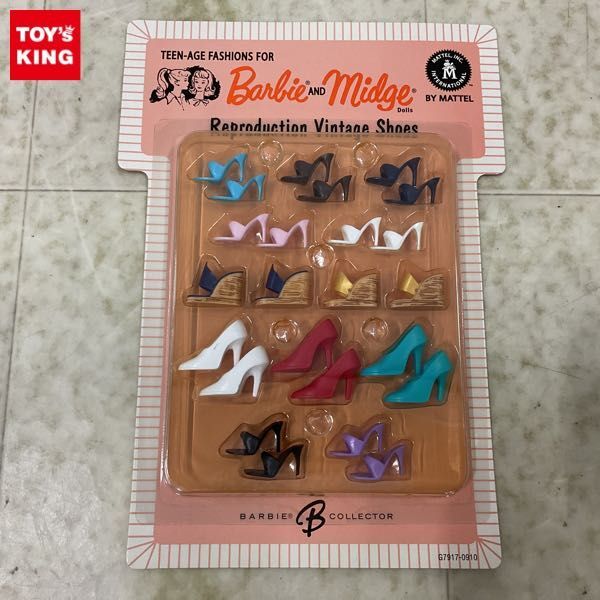 1円〜 未開封 マテル Barbie and Midge Reproduction Vintage Shoesの画像1