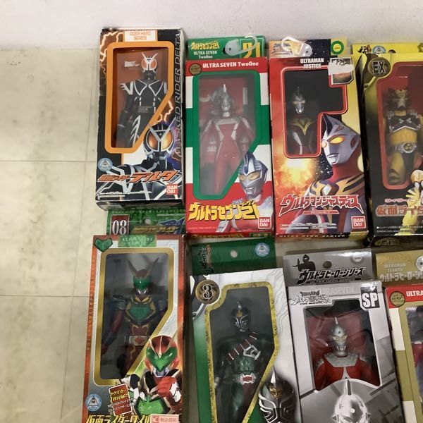 1円〜 訳あり バンダイ ライダーヒーローシリーズ等 仮面ライダー555 仮面ライダーサイガ ウルトラマンコスモス エクリプスモード 他の画像2