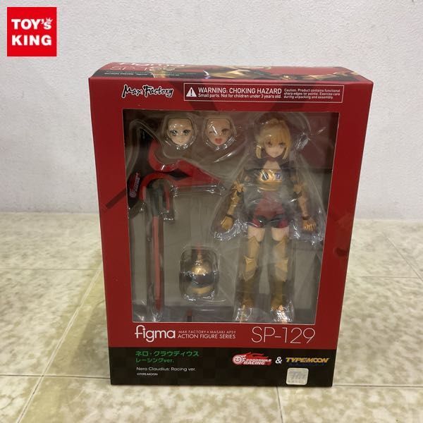 1 иен ~ нераспечатанный figma SP-129 GOODSMILE RACING & TYPE-MOON RACING Nero *kla ude . незначительный рейсинг ver.