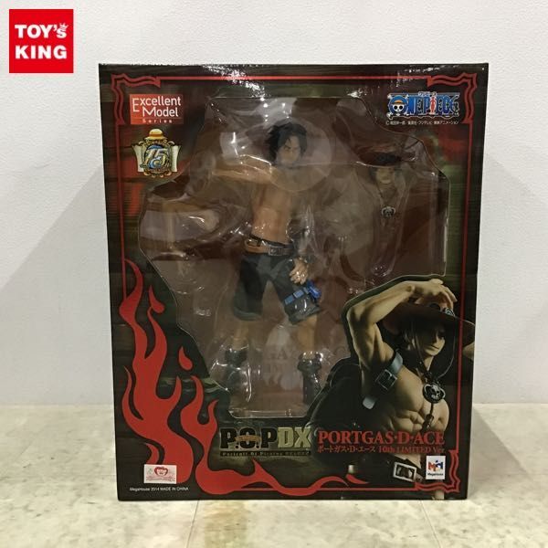 1円〜 未開封 メガハウス P.O.P DX/POP ONE PIECE ポートガス・D・エース 10th LIMITED Ver.の画像1