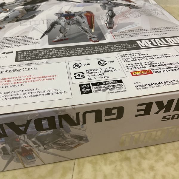 1 jpy ~ unopened BANDAI SPIRITS METAL BUILD Mobile Suit Gundam SEED Strike Gundam METAL BUILD 10th Ver.