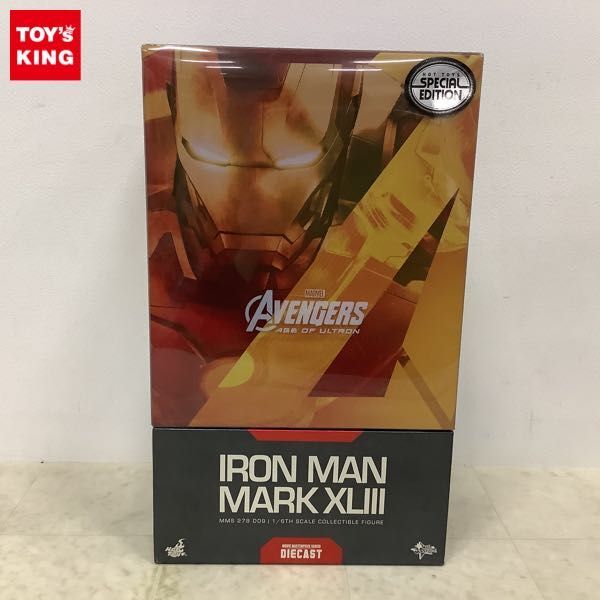 1 jpy ~ hot toys Movie * master-piece * die-cast 1/6 MMS278 D09 Avengers Ironman * Mark 43