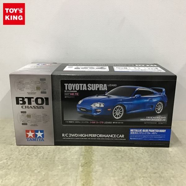 1 иена ~ Тамия 1/10 Электрический RC 2WD Racing Car Toyota Supra Jza80 Bt-01 Шасси