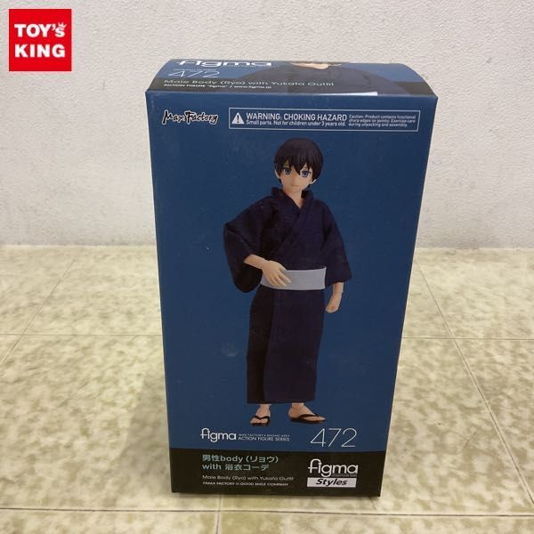 1円〜 未開封 figma Styles 男性body リョウ with 浴衣コーデの画像1