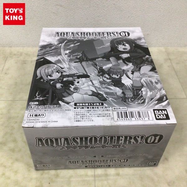 1円〜 未開封 バンダイ AQUA SHOOTERS! アクアシューターズ! 01 1BOX /Dの画像1