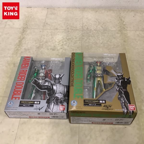 1 jpy ~ unopened S.H.Figuarts Kamen Rider W Cyclone accelerator Extreme Cyclone Joker Gold Extreme 