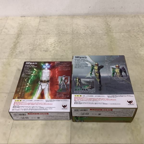 1 jpy ~ unopened S.H.Figuarts Kamen Rider W Cyclone accelerator Extreme Cyclone Joker Gold Extreme 