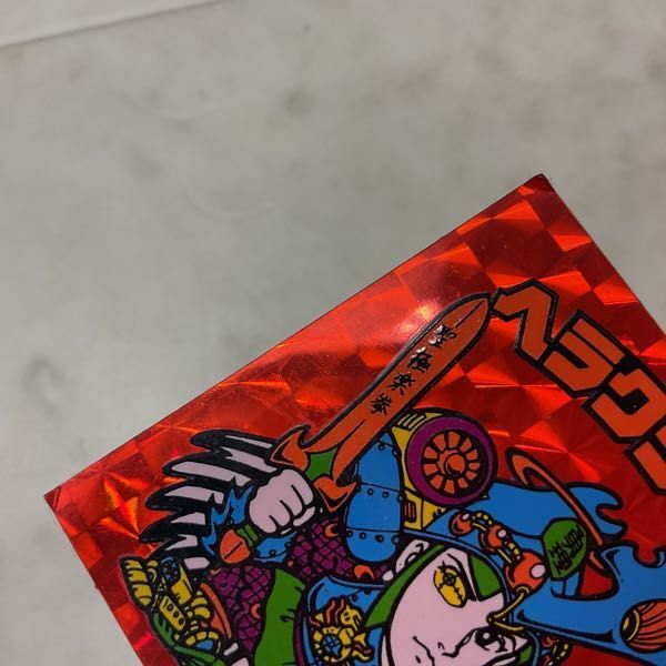 1円〜 ビックリマン 悪魔VS天使シール ヘラクライスト 赤の画像5