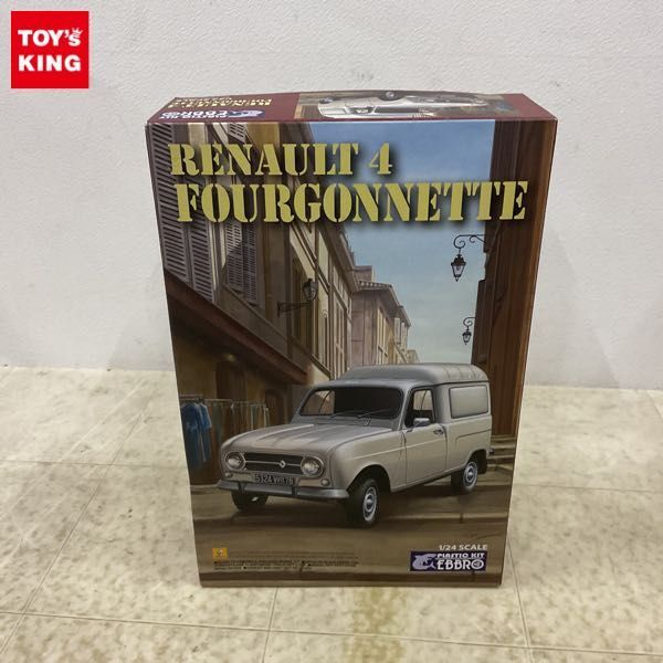 1 иен ~ EBBRO 1/24 Renault 4 FOURGONNETTE