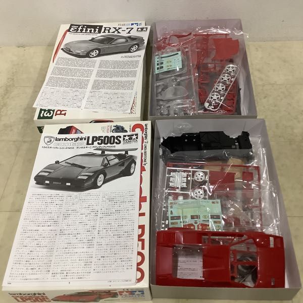 1円〜 タミヤ 1/24 ランボルギーニ カウンタック LP500S アンフィニRX-7 他の画像3