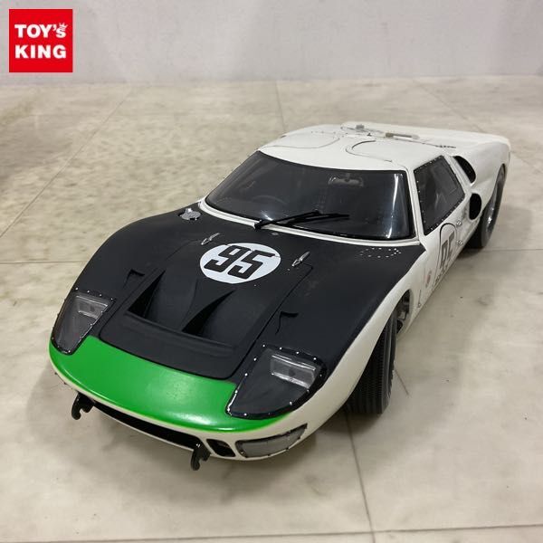 1 иен ~ Junk без коробки EXOTO RACING LEGENDS 1/18 1966 #95 Ford GT40 MK 2 Daytona 24 час 