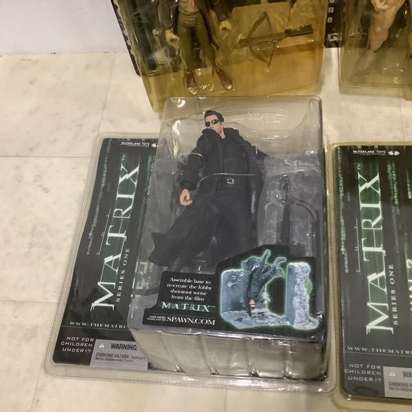 1円〜 訳あり McFARLANE TOYS 等 MATRIX SERIES ONE ロビー シュートアウトシーン 他の画像3