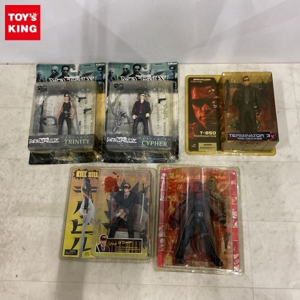 1円〜 未開封 McFARLANE TOYS 他 ターミネーター3 T-850 ターミネーター THE MATRIX トリニティ 他_画像1