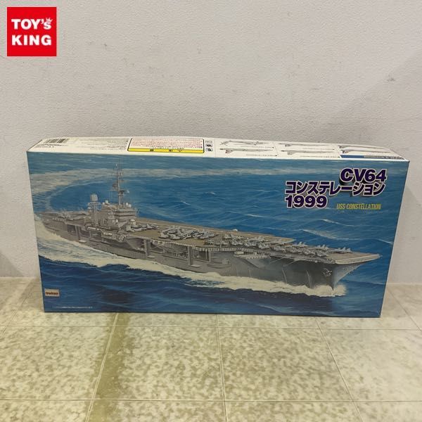 1円〜 フジミ 1/700 第3艦隊航空母艦 CV64 コンステレーション 1999_画像1