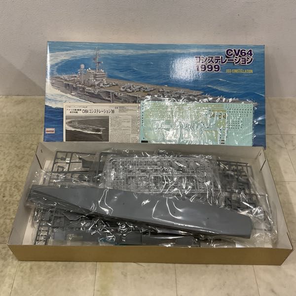 1円〜 フジミ 1/700 第3艦隊航空母艦 CV64 コンステレーション 1999の画像2