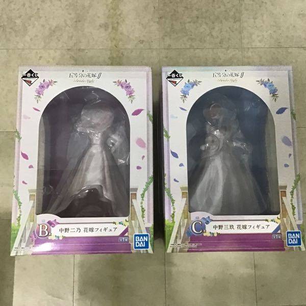 1円〜 未開封 一番くじ 五等分の花嫁∬ BrideStyle A賞〜E賞 フィギュア全5種コンプ_画像3