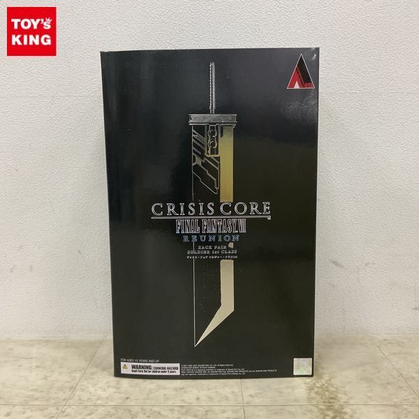 1円〜 プレイアーツ改 クライシス コア ファイナルファンタジーVII リユニオン ザックス・フェア ソルジャー・クラス1stの画像1