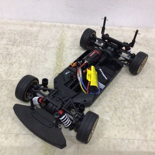 1円〜 ジャンク 電動RC 京商 シャーシ タイヤ モーター G14L シングル 他 ＋ Syncro 2.4GHz KT-231P 送信機の画像2