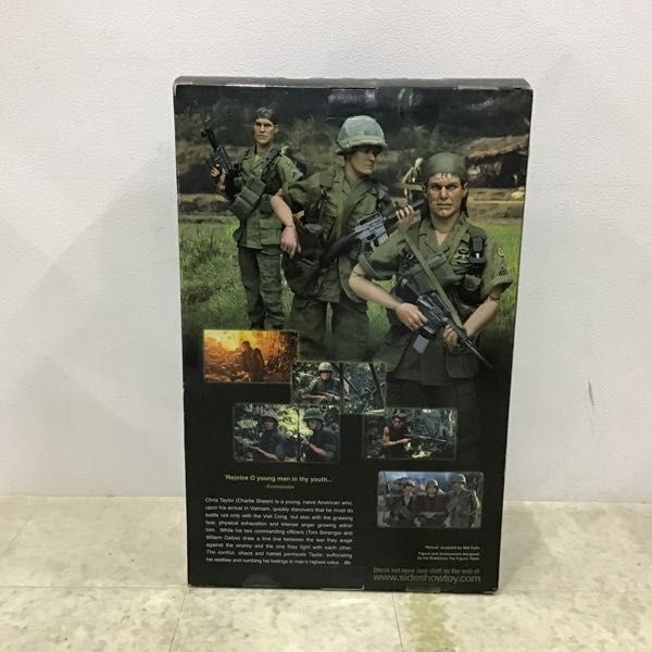 1円〜 未開封 サイドショウ 12インチ PLATOON CHARLIE SHEEN as Pvt. Chris Taylorの画像3