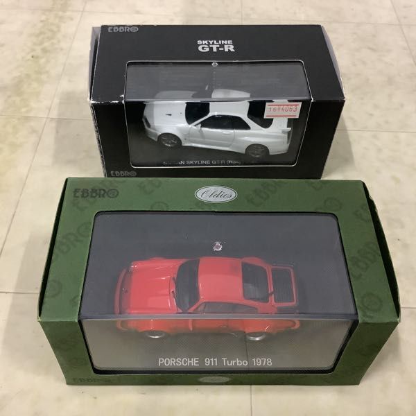 1円〜 エブロ 他 1/43 ポルシェ911 ターボ 1978 レッド、スバル S206 ブラック 等の画像3