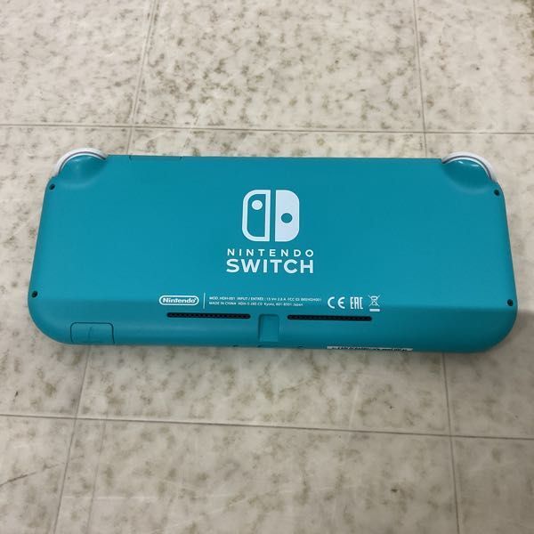 1円〜 動作確認/初期化済 箱無 Nintendo Switch Lite HDH-001 ターコイズ 本体_画像2