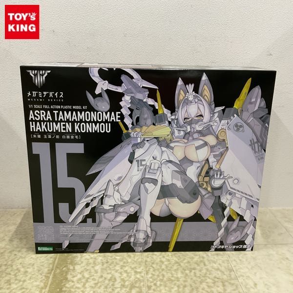 1円〜 コトブキヤ メガミデバイス 1/1 朱羅 玉藻ノ前 白面金毛 特典付の画像1