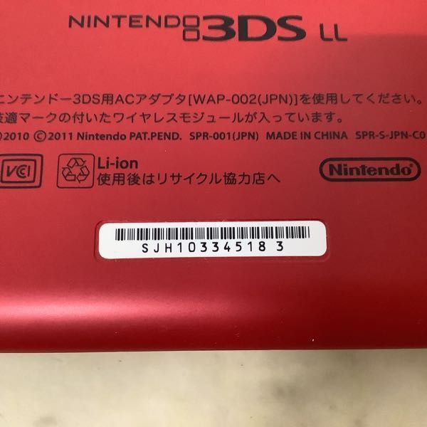 1 иен ~ отсутствует подтверждение рабочего состояния / первый период . settled Nintendo 3DS LL SPR-001(JPN) красный x черный 