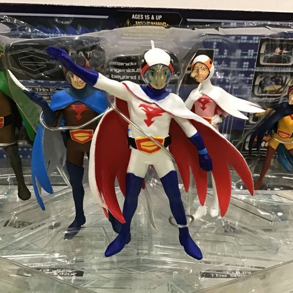 1円〜 ユニファイブ 科学忍者隊ガッチャマン フィギュアセットの画像3